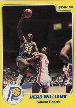 1983-84 Star #168 Herb Williams Front