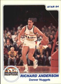 1983-84 Star #182 Richard Anderson Front