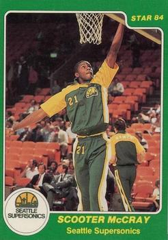 1983-84 Star #199 Scooter McCray Front