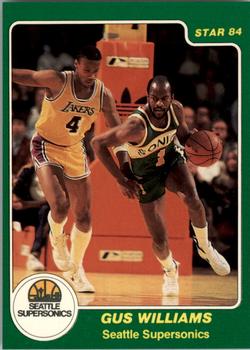 1983-84 Star #202 Gus Williams Front