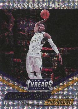 2018-19 Panini Threads - Bringing Down the House Dazzle #7 Victor Oladipo Front