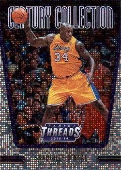 2018-19 Panini Threads - Century Collection Dazzle #9 Shaquille O'Neal Front