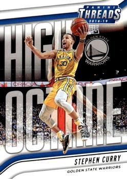 2018-19 Panini Threads - High Octane #6 Stephen Curry Front