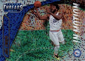 2018-19 Panini Threads - In Motion Dazzle #9 Joel Embiid Front
