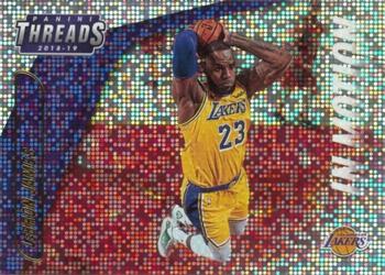 2018-19 Panini Threads - In Motion Dazzle #12 LeBron James Front