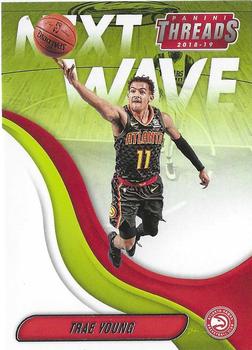 2018-19 Panini Threads - Next Wave #2 Trae Young Front