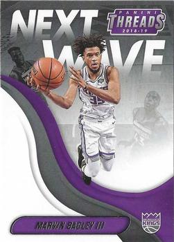 2018-19 Panini Threads - Next Wave #4 Marvin Bagley III Front