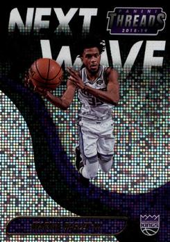 2018-19 Panini Threads - Next Wave Dazzle #4 Marvin Bagley III Front