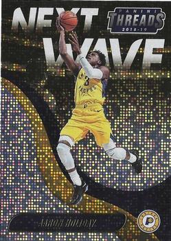 2018-19 Panini Threads - Next Wave Dazzle #12 Aaron Holiday Front