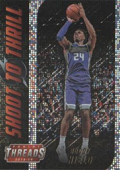 2018-19 Panini Threads - Shoot to Thrill Dazzle #1 Buddy Hield Front
