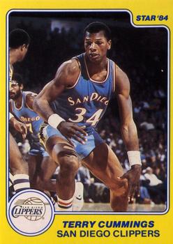1983-84 Star All-Rookies #1 Terry Cummings Front