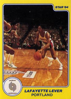 1983-84 Star All-Rookies #5 Lafayette Lever Front