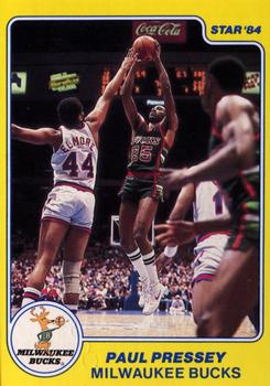 1983-84 Star All-Rookies #6 Paul Pressey Front