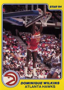 1983-84 Star All-Rookies #8 Dominique Wilkins Front
