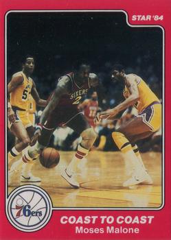 1983-84 Star Sixers Champs #20 Moses Malone Front