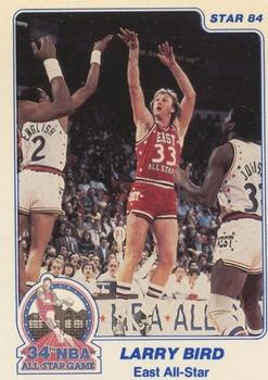 1984 Star All-Star Game #2 Larry Bird Front