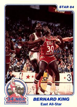 1984 Star All-Star Game #5 Bernard King Front