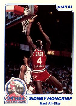 1984 Star All-Star Game #8 Sidney Moncrief Front