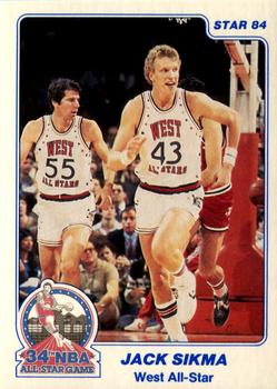 1984 Star All-Star Game #24 Jack Sikma Front
