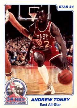 1984 Star All-Star Game Police #12 Andrew Toney Front