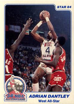 1984 Star All-Star Game Police #16 Adrian Dantley Front
