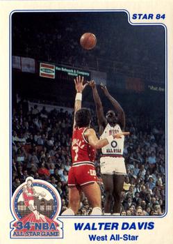 1984 Star All-Star Game Police #17 Walter Davis Front