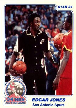 1984 Star All-Star Game Police #30 Edgar Jones Front