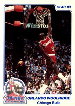 1984 Star All-Star Game Police #34 Orlando Woolridge Front