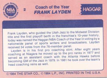 1984 Star Awards Banquet #2 Frank Layden Back