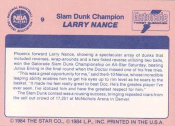 1984 Star Awards Banquet #9 Larry Nance Back