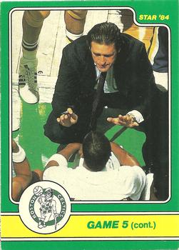 1984 Star Celtics Champs #15 Game 5 (cont.) Front