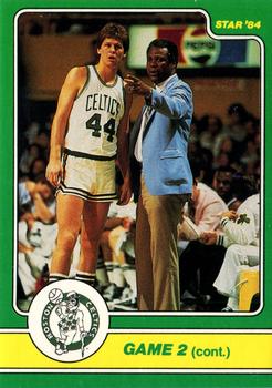 1984 Star Celtics Champs #6 Game 2 (cont.) Front