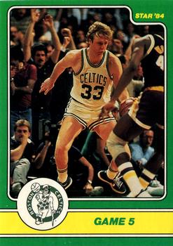 1984 Star Celtics Champs #14 Game 5 Front