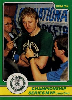 1984 Star Celtics Champs #24 Larry Bird Front