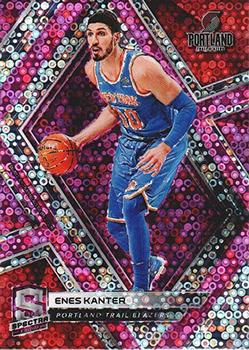 2018-19 Panini Spectra - Neon Pink #80 Enes Kanter Front