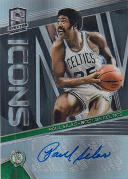 2018-19 Panini Spectra - Icons Autographs #IA-PSL Paul Silas Front