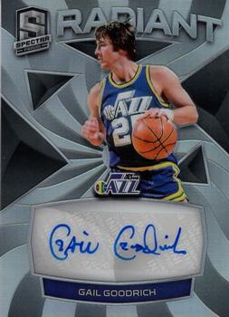2018-19 Panini Spectra - Radiant Signatures #RS-GGR Gail Goodrich Front