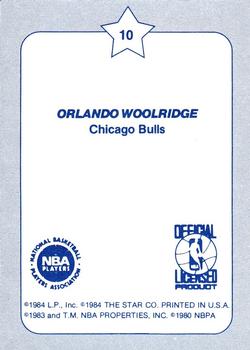1984 Star Slam Dunk Championship #10 Orlando Woolridge Back