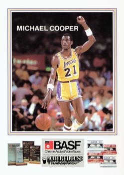 1984-85 BASF Los Angeles Lakers #2 Michael Cooper Front