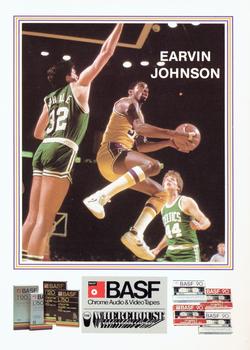 1984-85 BASF Los Angeles Lakers #3 Magic Johnson Front