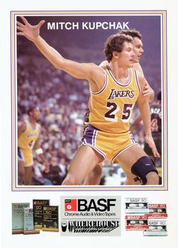 1984-85 BASF Los Angeles Lakers #4 Mitch Kupchak Front