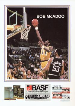 1984-85 BASF Los Angeles Lakers #6 Bob McAdoo Front