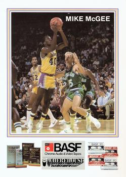 1984-85 BASF Los Angeles Lakers #7 Mike McGee Front
