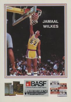 1984-85 BASF Los Angeles Lakers #10a Jamaal Wilkes Front