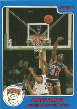 1984-85 Star #26 James Bailey Front