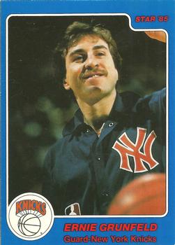 1984-85 Star #31 Ernie Grunfeld Front