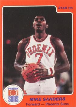 1984-85 Star #50 Mike Sanders Front