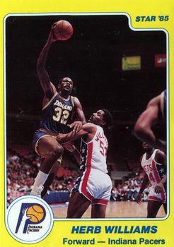 1984-85 Star #63 Herb Williams Front