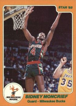 1984-85 Star #135 Sidney Moncrief Front
