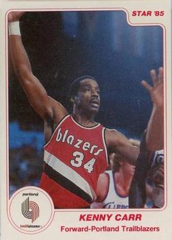 1984-85 Star #163 Kenny Carr Front